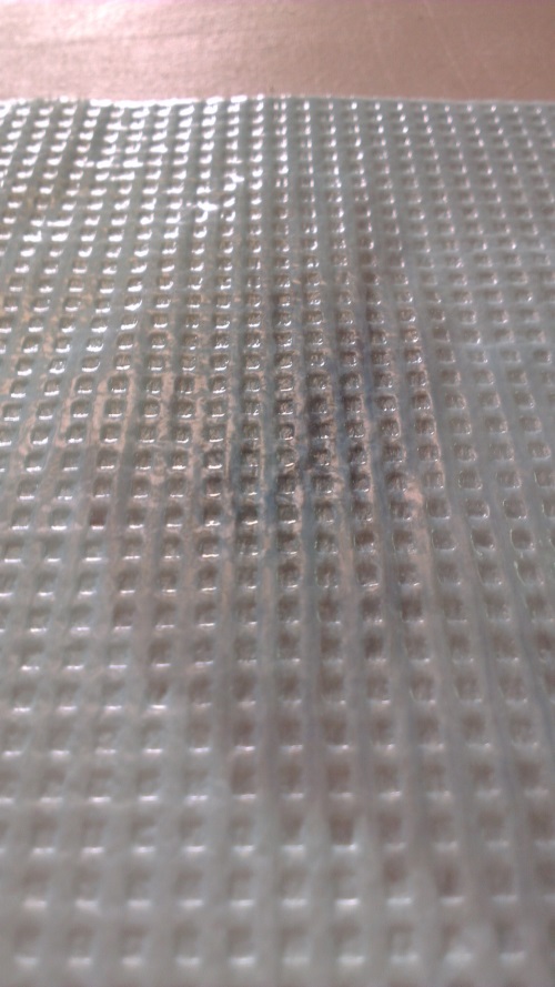 Waterproof back of mat following porcine eye dissection Waterproof back of mat following porcine eye dissection on Nalgene Super Versi-Dry Surface Protector from Scientrific
